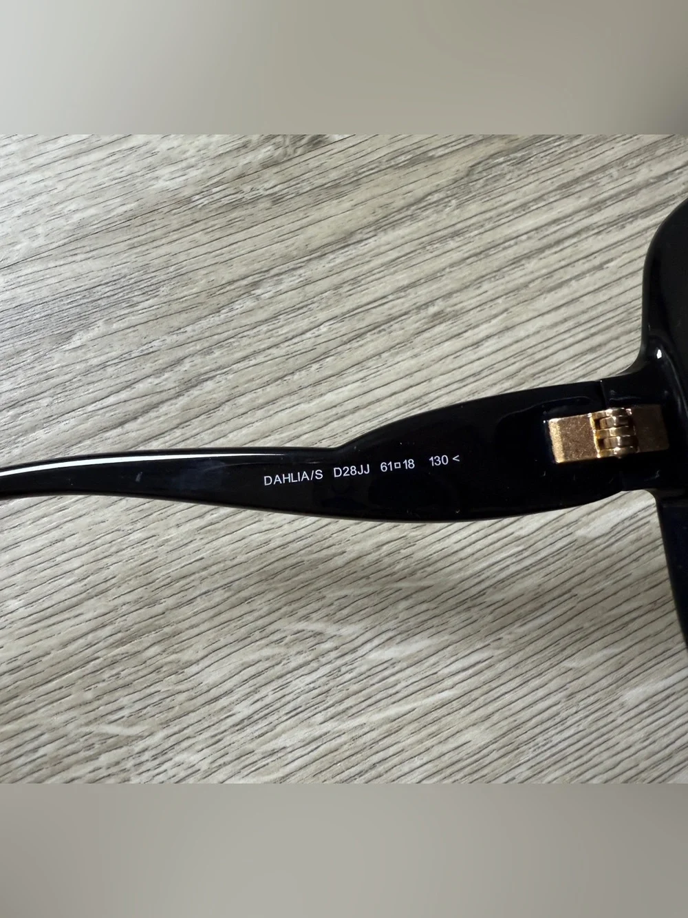 Jimmy Choo Black DAHLIA Oversized Designer Sunglasses Vintage Couture Dahlia/s